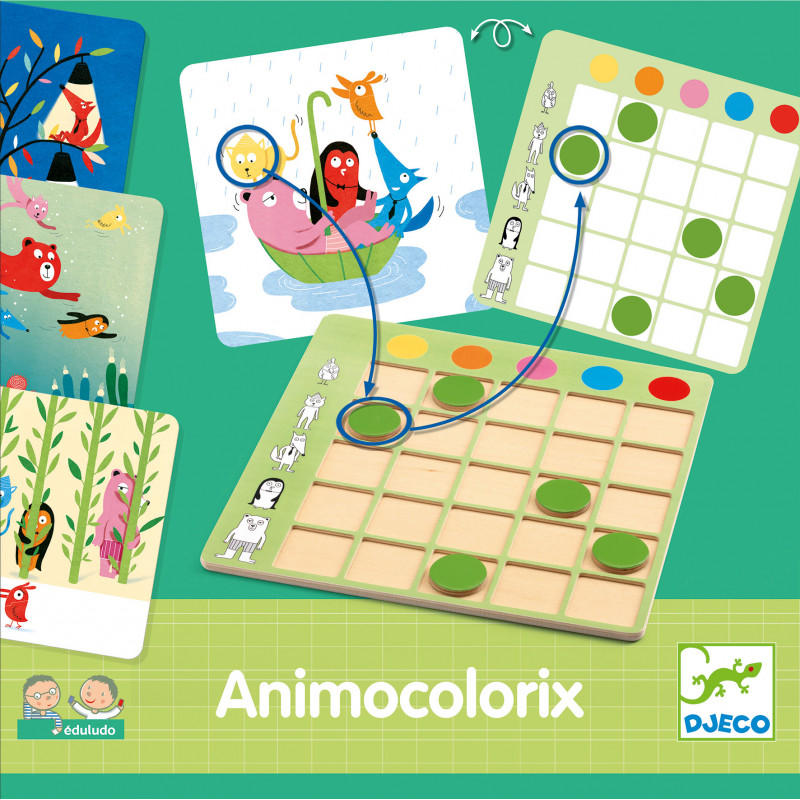 Djeco - Eduludo, Animo Colorix
