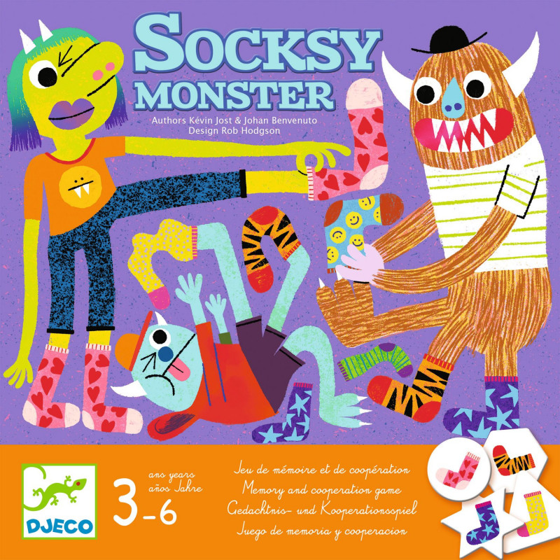 Djeco - Socksy Monster