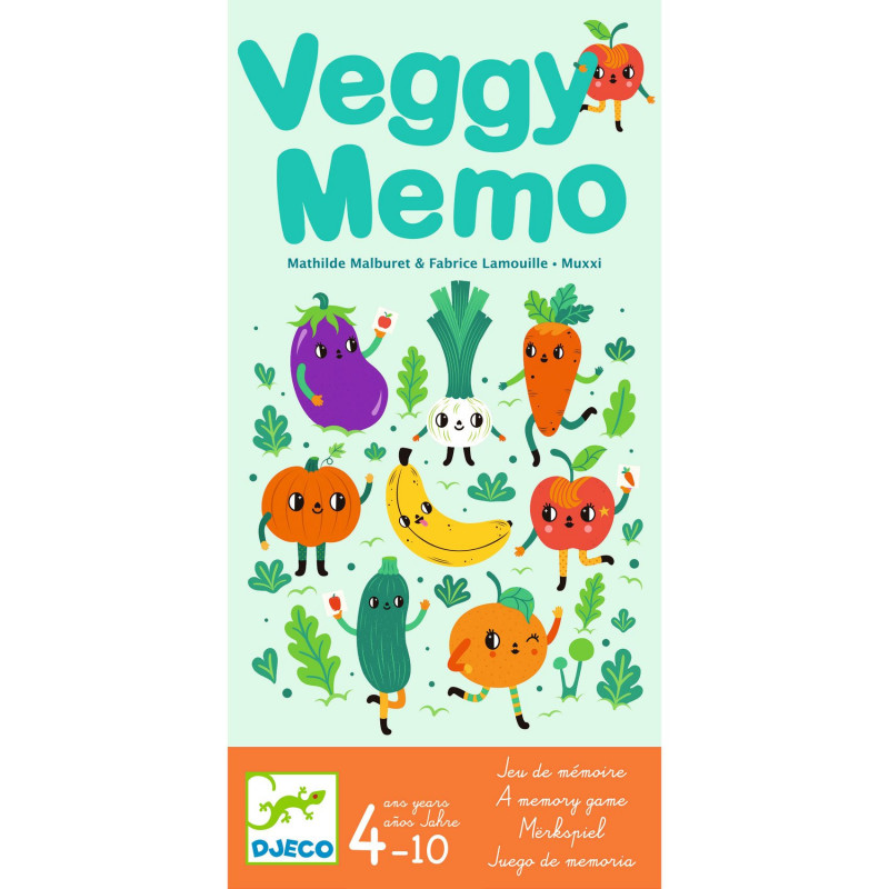 Djeco - Veggy Mémo