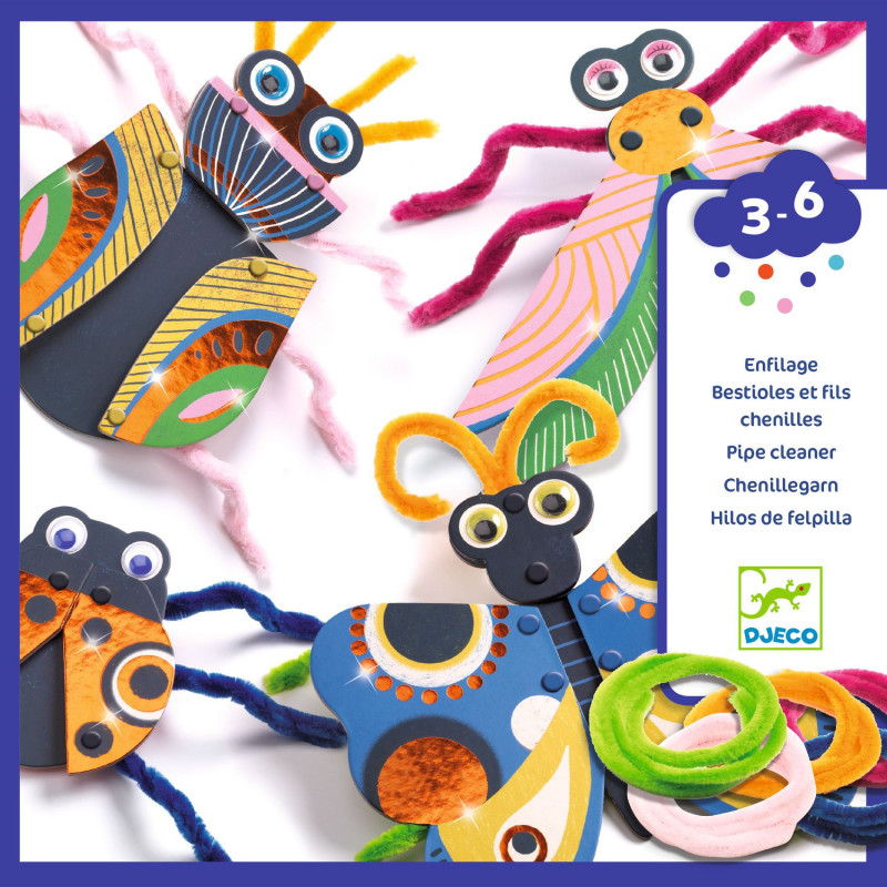Djeco - Yarn bugs