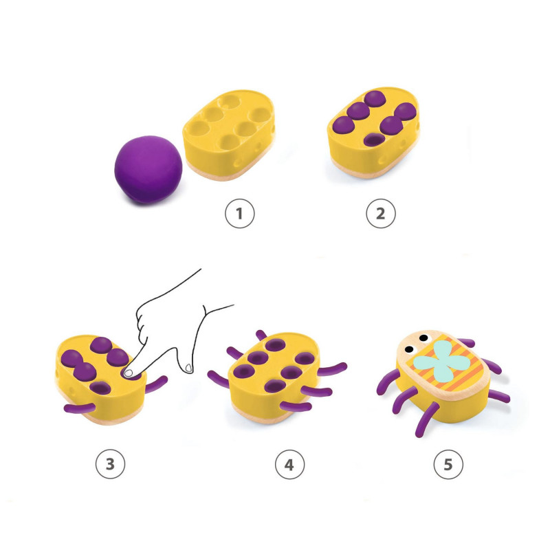 Djeco - Myplastibugs