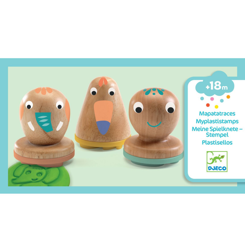 Djeco - Myplastistamps