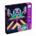 Djeco - Pixel Weaving: Invaders