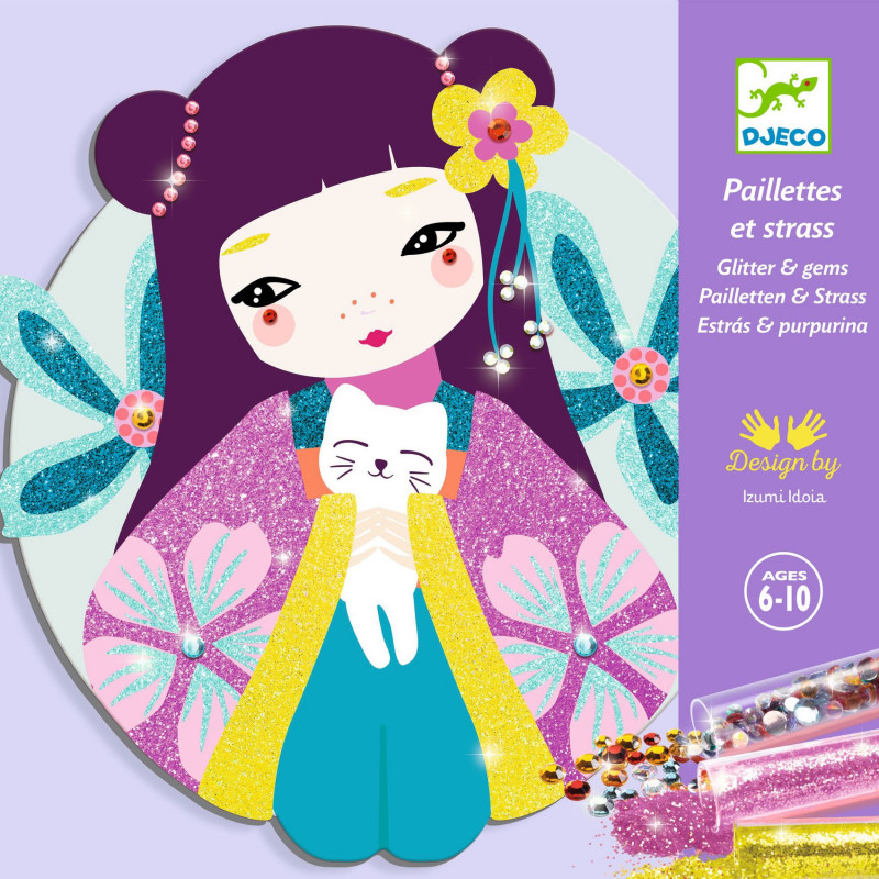 Djeco - Glitter, Onnanoko