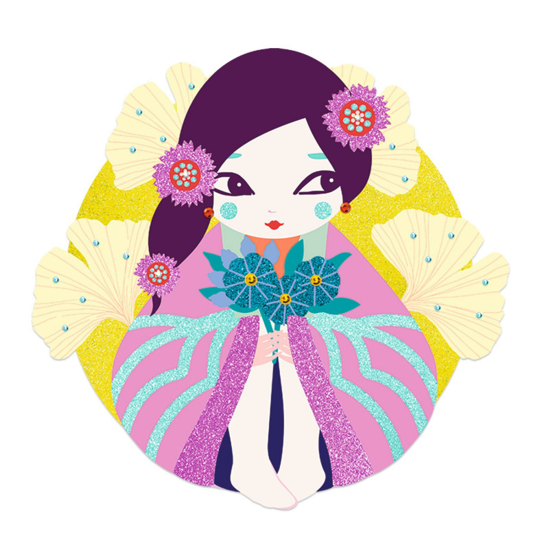 Djeco - Glitter, Onnanoko