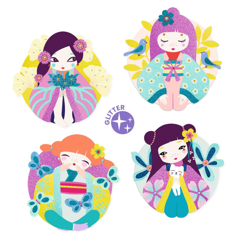 Djeco - Glitter, Onnanoko