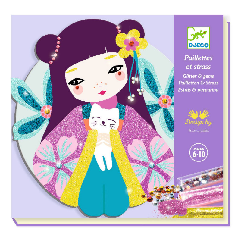Djeco - Glitter, Onnanoko