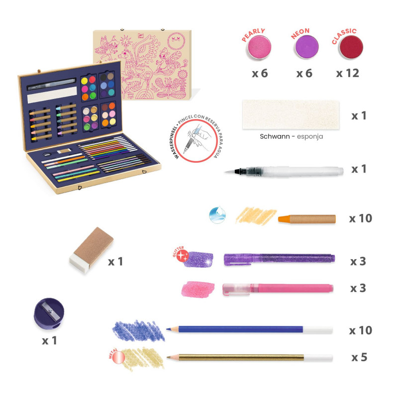 Djeco - Sparkling Box of Colours