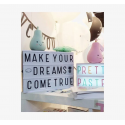 A little lovely company - Letter set pastel lightbox