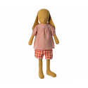 Maileg - Bunny size 5, Dusty yellow, Blouse and shorts