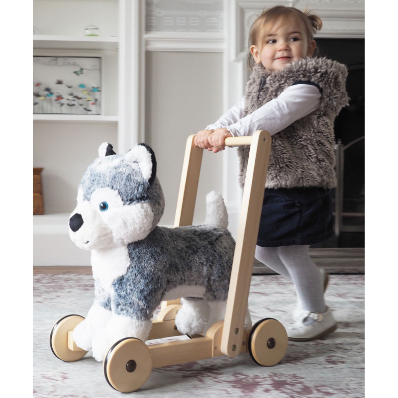 "Mishka Dog Push Along"