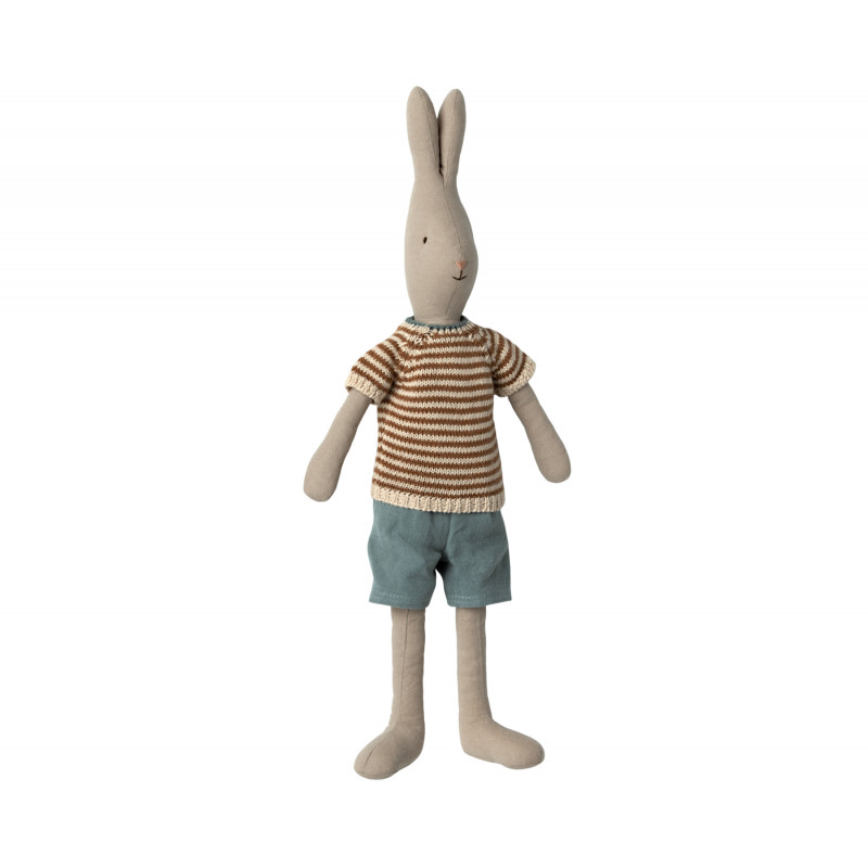 Maileg - Rabbit size 3, classic stickad tröja
