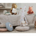 Maileg - Kudde Rund small, Teddy Checked
