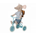 Maileg - Abri à tricycle, Mouse - Petrol blue