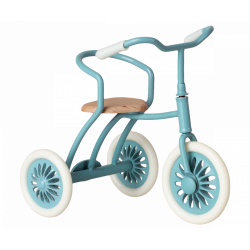 Maileg - Abri à tricycle, Mouse - Petrol blue