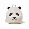 Bini - Saccosäck med Panda, handtag blå