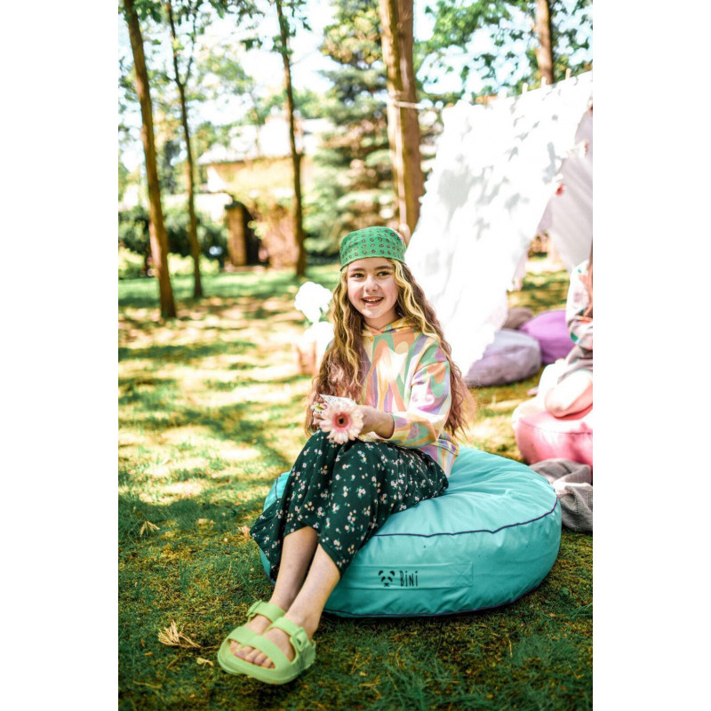Bini - Blue Monster pouf