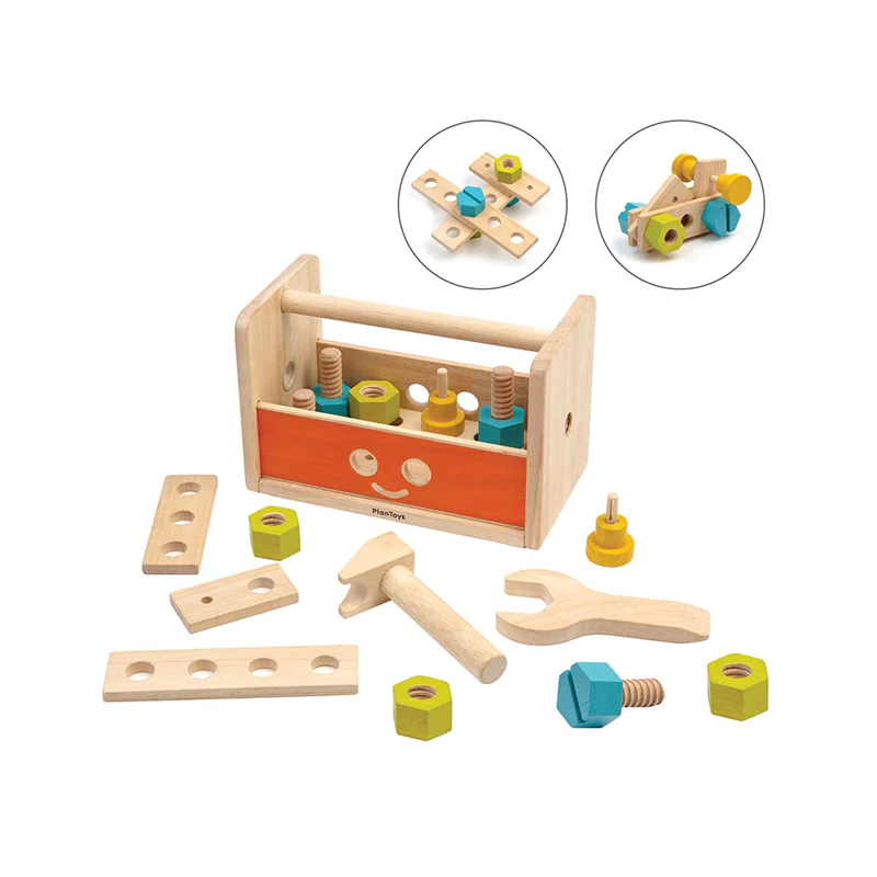 PlanToys - Verktygslåda, robot