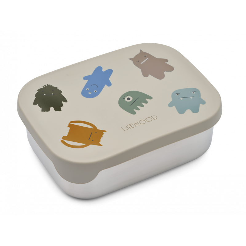 Liewood - Arthur Lunchbox, Monster / Mist