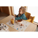 Liewood - Jude Printed Placemat, Horses / Dark rosetta