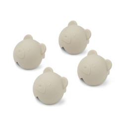 Liewood - Abraham hörnskydd 4-Pack, Sandy