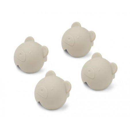 Liewood - Abraham hörnskydd 4-Pack, Sandy