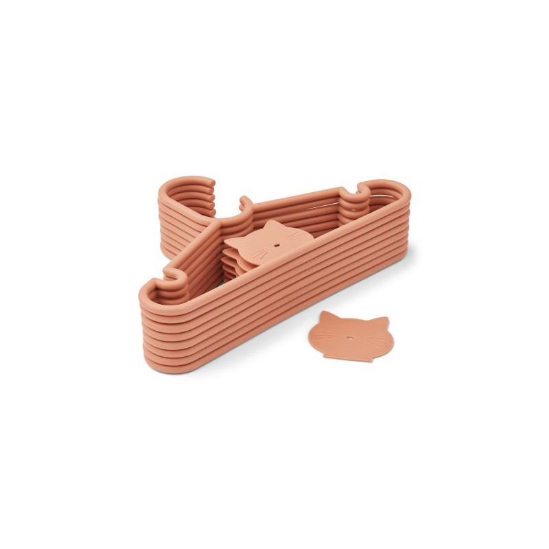Liewood - Falton klädhängare 8-Pack, Tuscany Rose