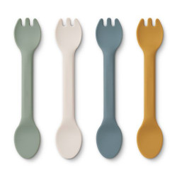 Liewood - Jan 2-1 bestick 4-Pack, Faune Green