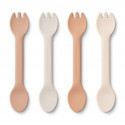 Liewood - Jan 2-1 bestick 4-Pack, Rose