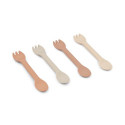 Liewood - Jan 2-1 bestick 4-Pack, Rose