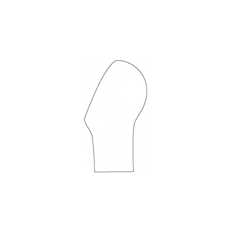 Konges slöjd - Napp anatomisk sugdel, Blush 0-6 mån