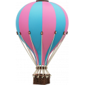 Super Balloon - Luftballong Small Turkos/ljusrosa