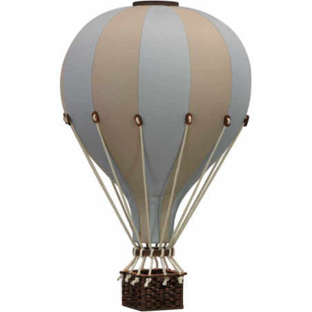 Super Balloon - Luftballong Small Beige/ljusblå