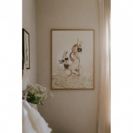 Mrs Mighetto - Poster, Sixten´s Dragon 50x70 cm