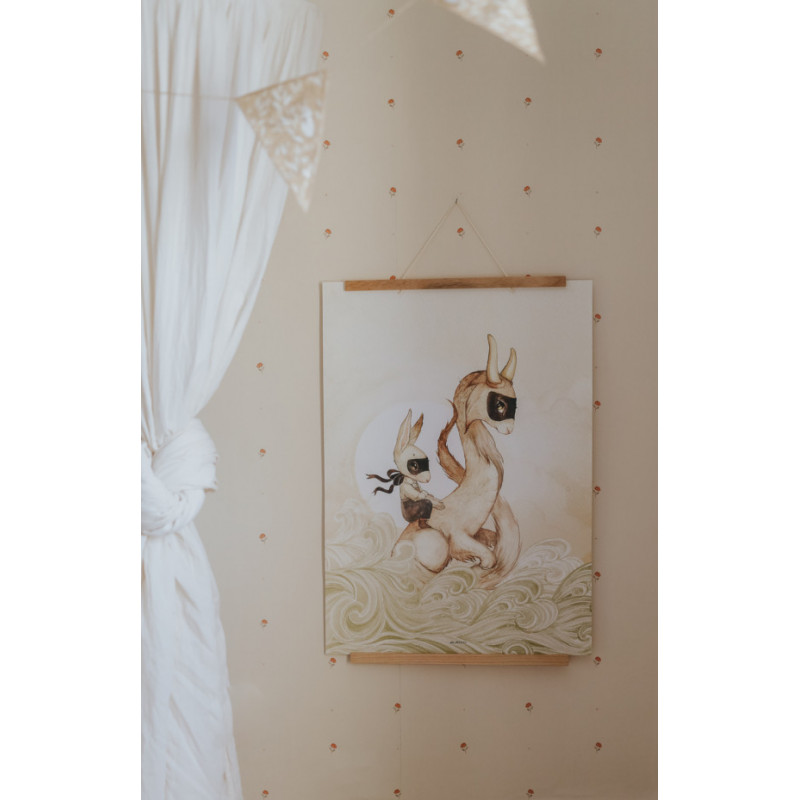 Mrs Mighetto - Poster, Sixten´s Dragon 50x70 cm