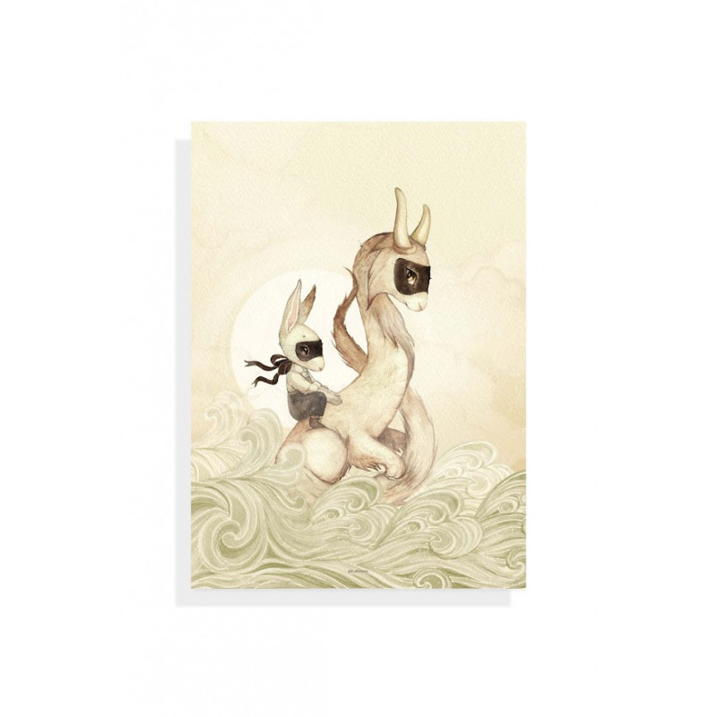 Mrs Mighetto - Poster, Sixten´s Dragon 50x70 cm