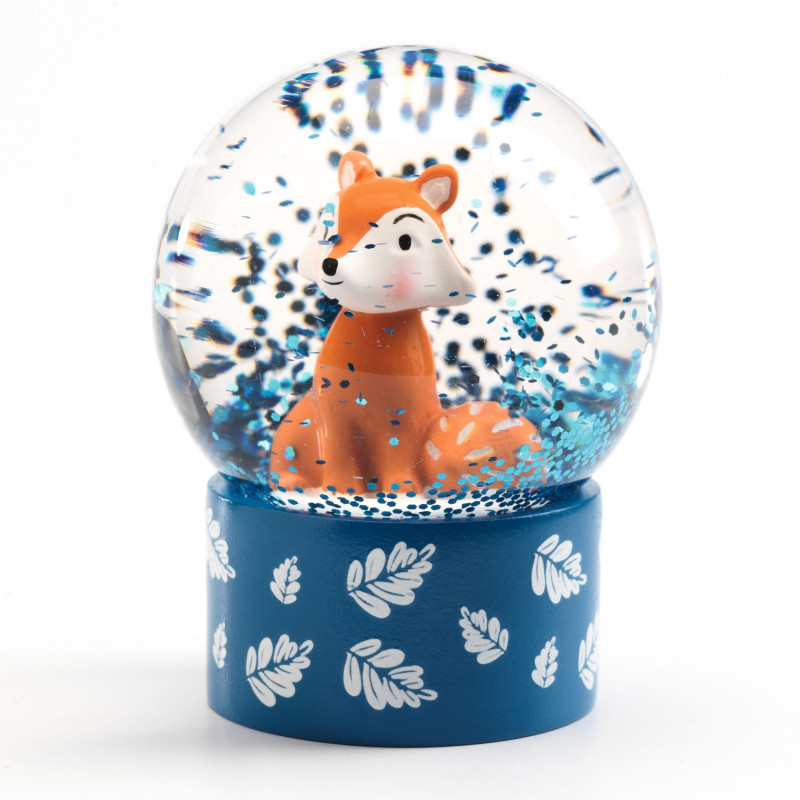 Djeco - Mini snöglob, So wild - räv