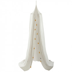 "Roommate - Canopy, stripped grey/white"