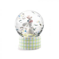 Djeco - Mini snöglob, So wild - kanin
