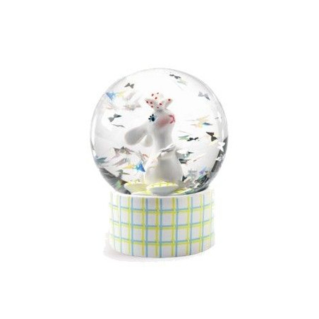 Djeco - Mini snöglob, So wild - kanin