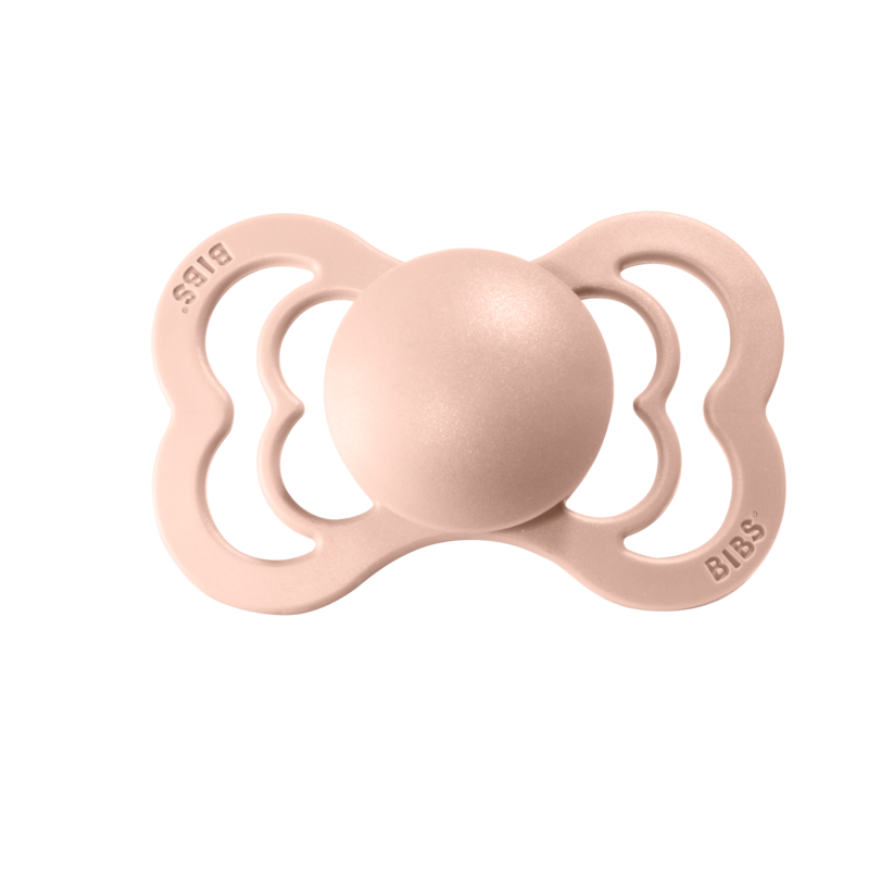 Bibs Napp - Supreme Silikon, Blush (0-6 mån)