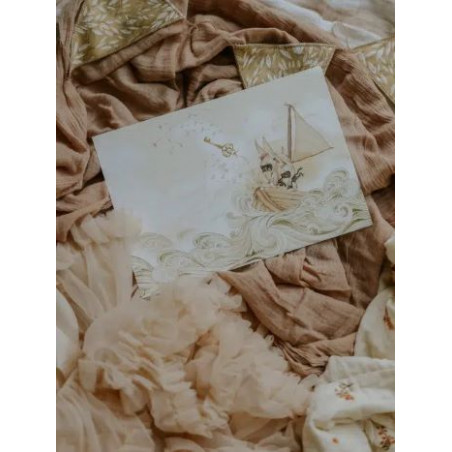 Mrs Mighetto - Poster, Queen´s boat 30x21 cm