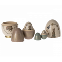 Maileg - Påsk Babushka ägg,  5 st/set