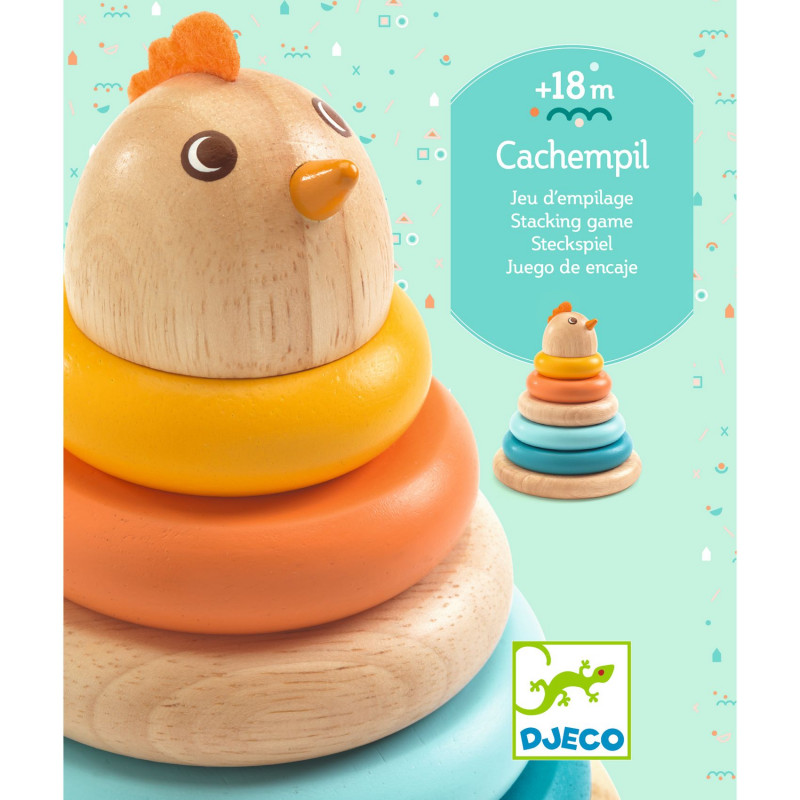 Djeco - Cachempil, mother hen