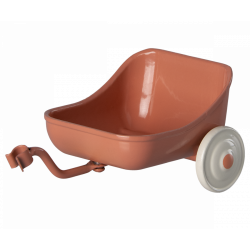 Maileg - Tricycle hanger Mouse, coral
