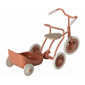 Maileg - Tricycle hanger Mouse, coral
