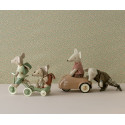 Maileg - Tricycle hanger Mouse, green