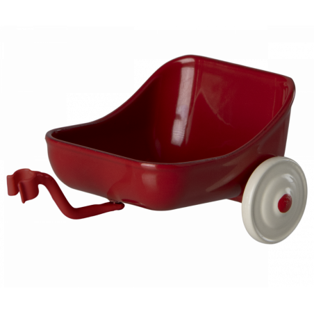 Maileg - Tricycle hanger Mouse, röd