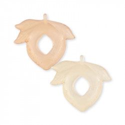 Konges slöjd - Bitleksak, 2-p Cooling Teethers Lemon