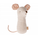 Maileg - Lullaby friends, Mouse rattle - Nature